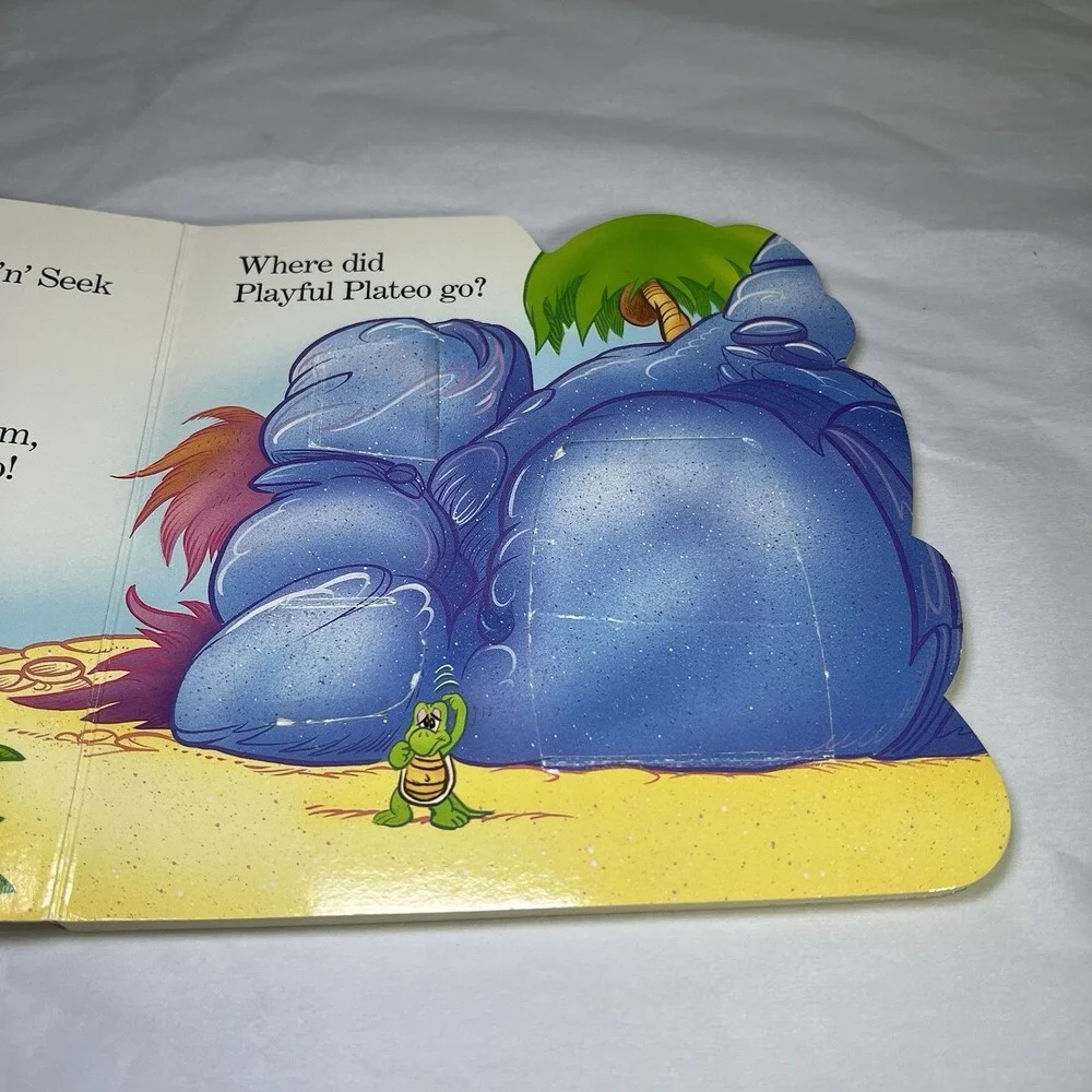 Tiny Dinosaurs Hide N Seek‎ Peek A Boo Book Guy Gilchrist Shaped Kids Board Book